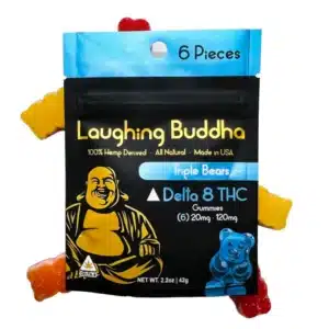 6-Pack Triple Bears Laughing Buddha Gummies